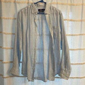 Mens Vineyard Vines linen shirt